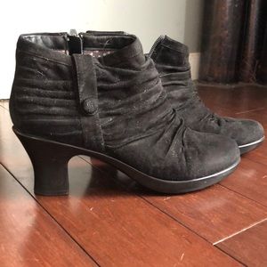Dansko Ankle Boots Black Suede size 41